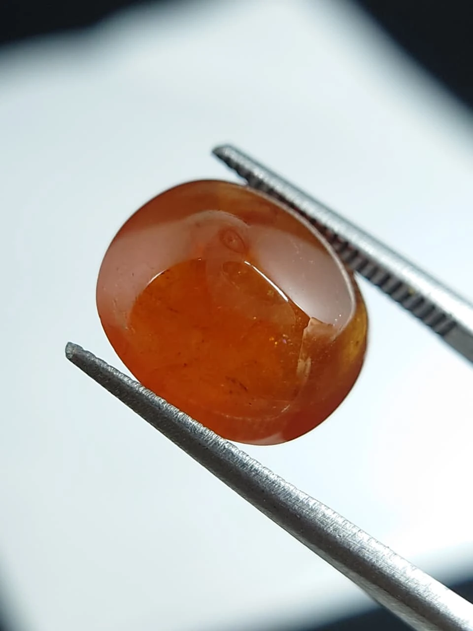 9ct Cabochon Faceted Spessartite Garnet from Nigeria — view 1